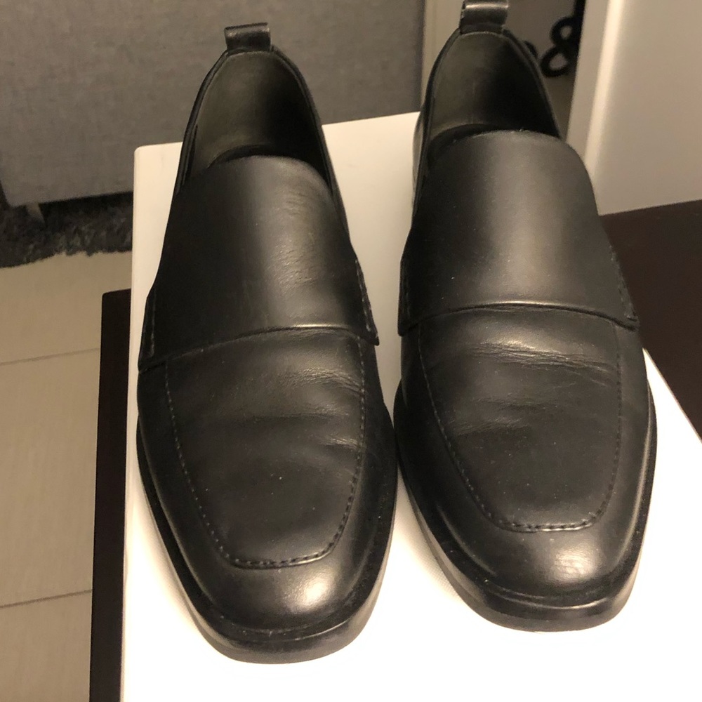 Phillip Lim black leather Alexa loafer - Picture 2 of 7
